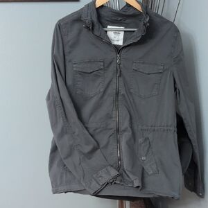 Sonoma Charcoal Zip-Up Jacket